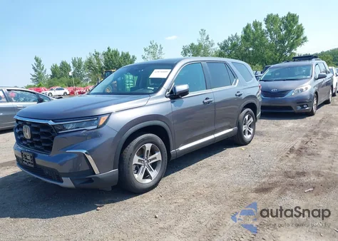 2025 Honda Pilot Ex-L из США, поврежденный, VIN 5FNYG1H45SB113006